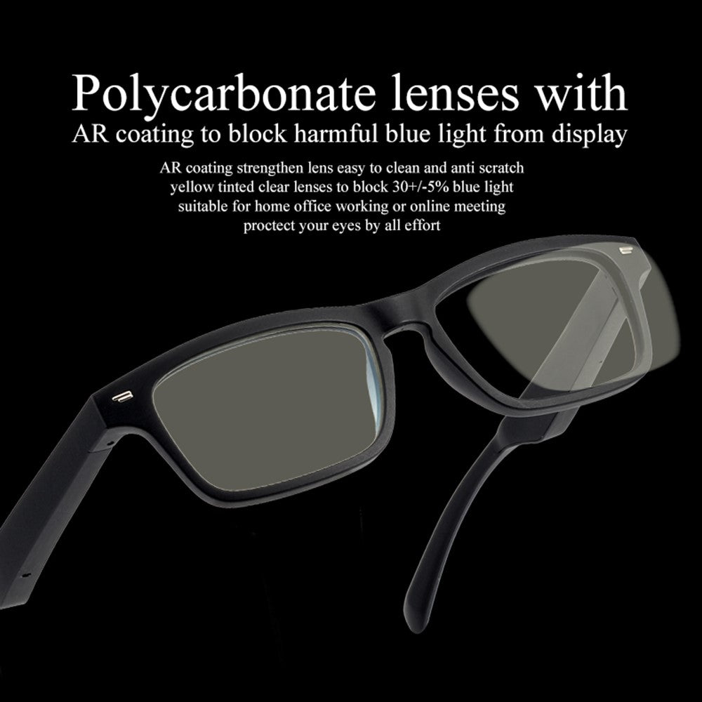 KY01 Waterproof Smart Glasses Open Ear Headphone Bluetooth-compatible Music Headset