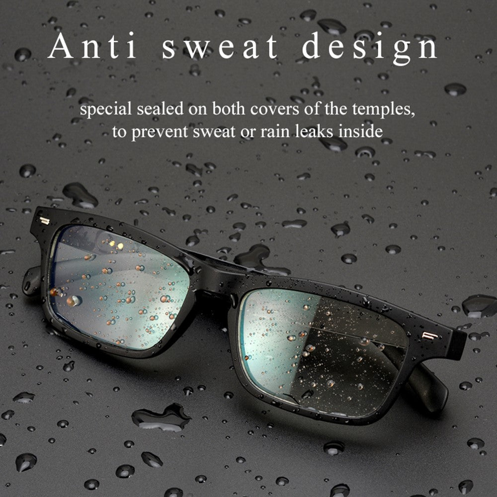 KY01 Waterproof Smart Glasses Open Ear Headphone Bluetooth-compatible Music Headset