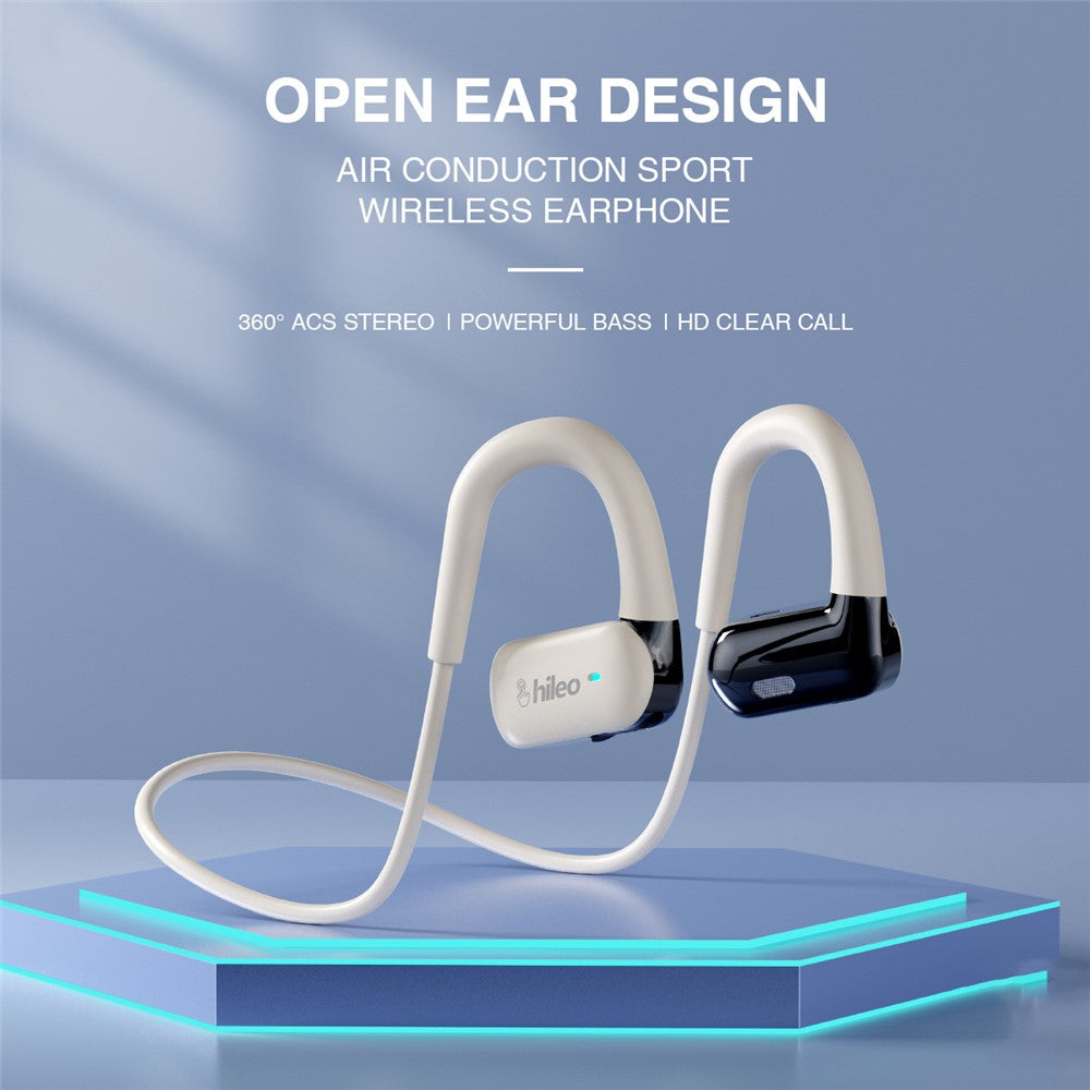 HILEO Hi77 Air Conduction Open Ear Bluetooth-compatible Headphones Sports Wireless Earphones