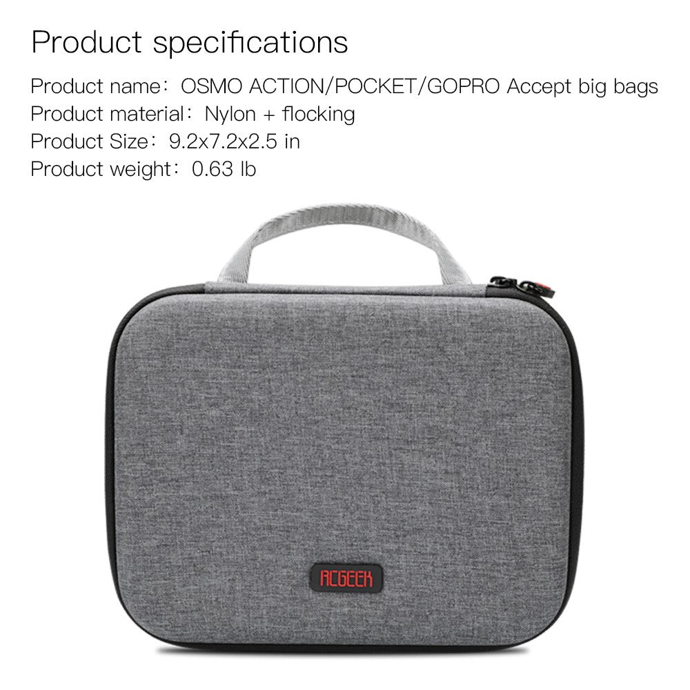 RCSTQ Carrying Case Storage Bag Shockproof Bag for DJI Mavic Mini