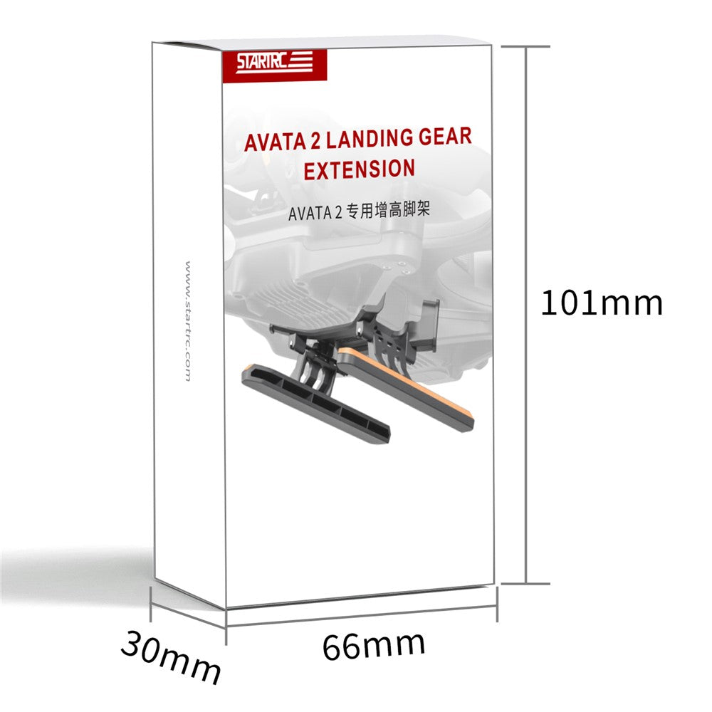 STARTRC 1142631 For DJI Avata 2 Quick Release Folding Landing Gear Extension Bracket