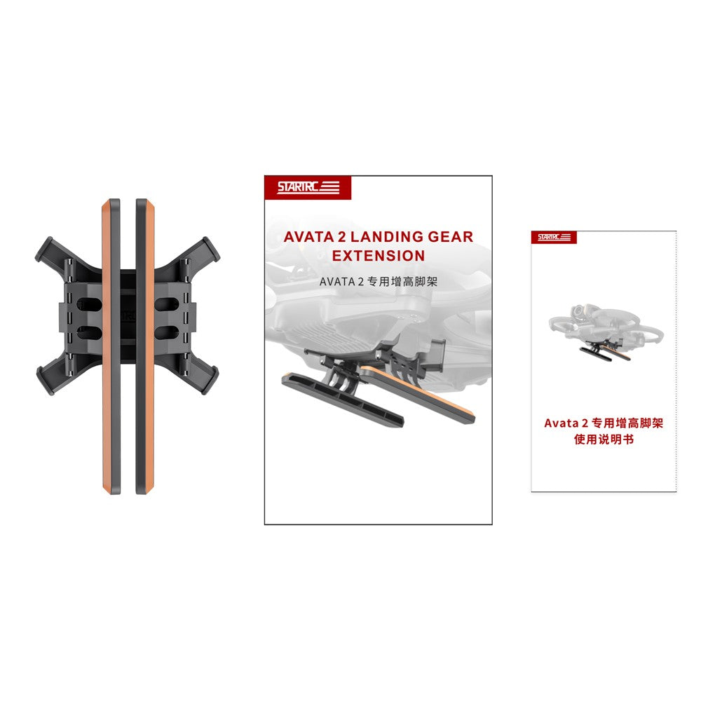 STARTRC 1142631 For DJI Avata 2 Quick Release Folding Landing Gear Extension Bracket