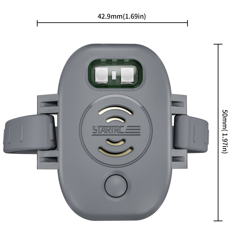 STARTRC 1139167 Universal Drone Alarm System for DJI Avata / Mavic / Air / Mini Series