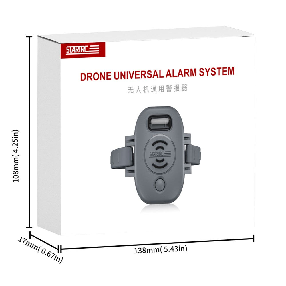 STARTRC 1139167 Universal Drone Alarm System for DJI Avata / Mavic / Air / Mini Series
