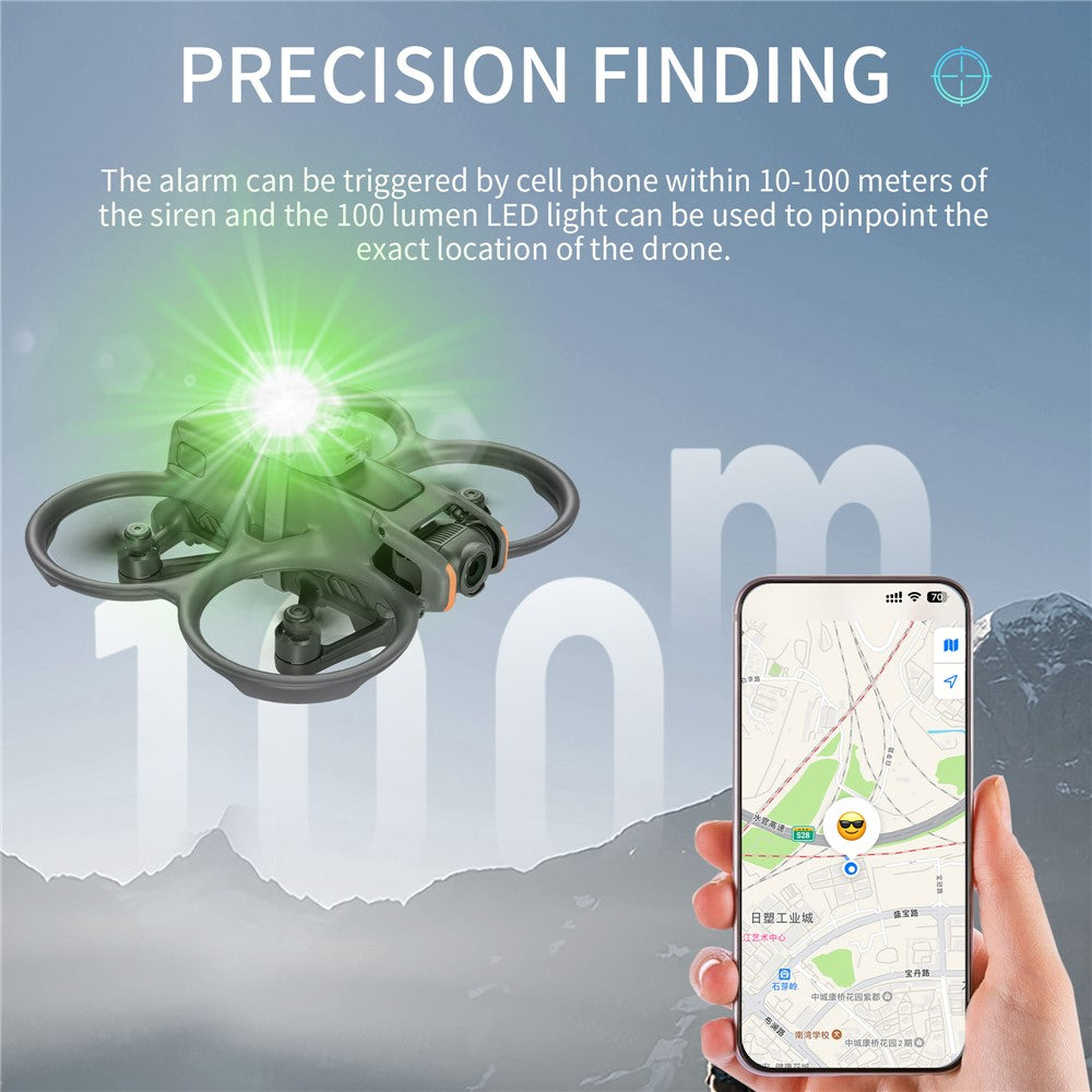 STARTRC 1139167 Universal Drone Alarm System for DJI Avata / Mavic / Air / Mini Series