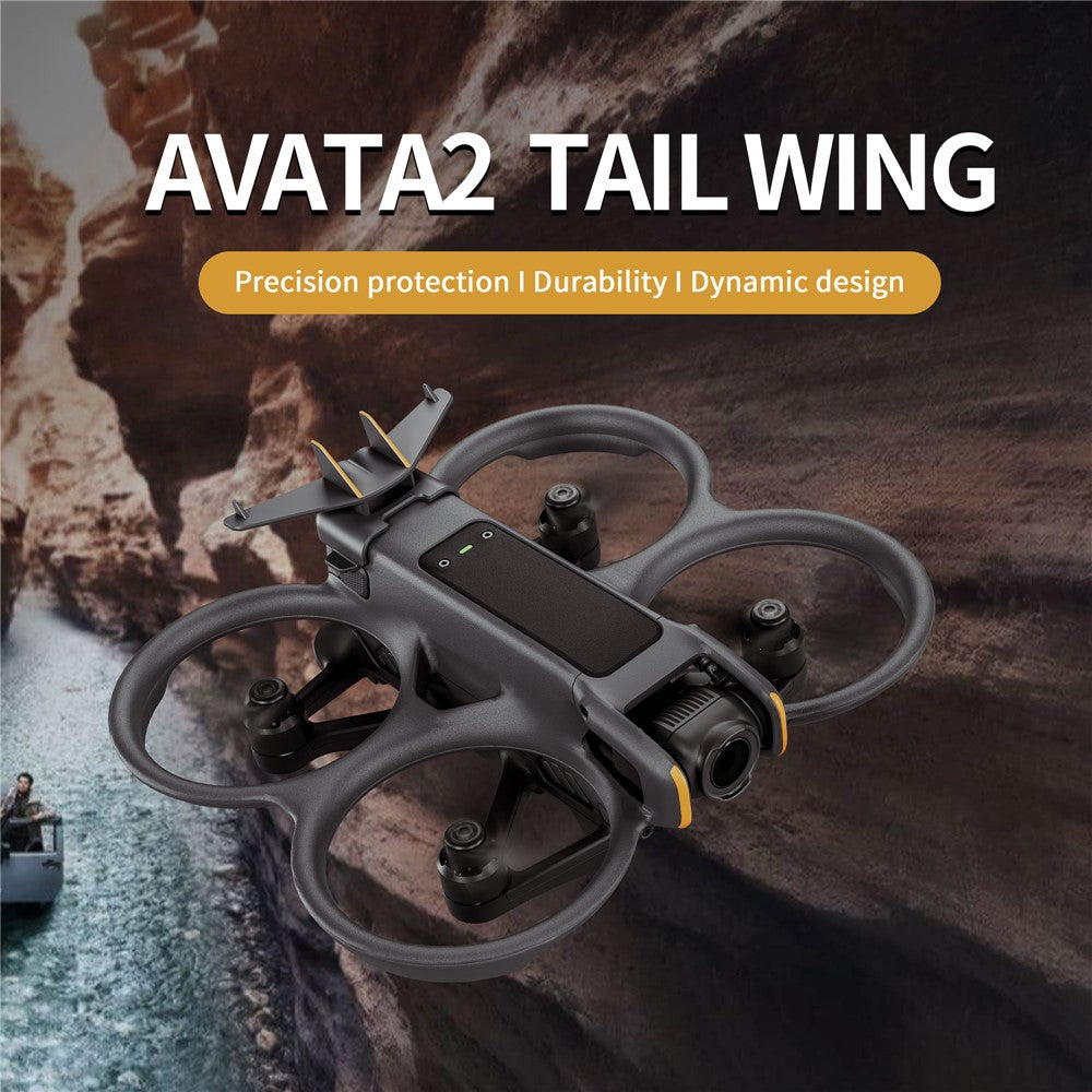 STARTRC 1139914 For DJI Avata 2 Drone Tail Wing Aerodynamics ABS+PC Rear Wing