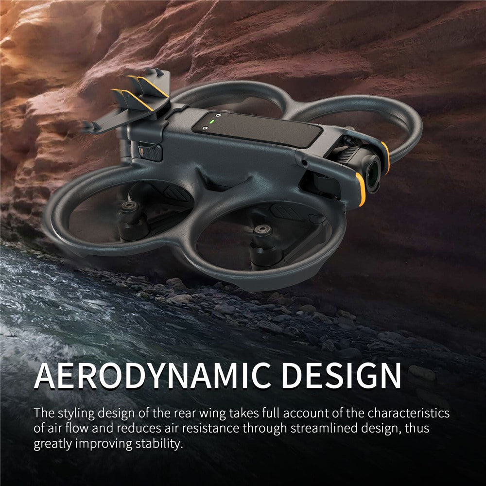 STARTRC 1139914 For DJI Avata 2 Drone Tail Wing Aerodynamics ABS+PC Rear Wing