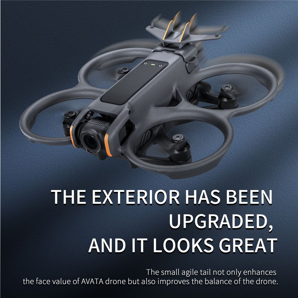STARTRC 1139914 For DJI Avata 2 Drone Tail Wing Aerodynamics ABS+PC Rear Wing