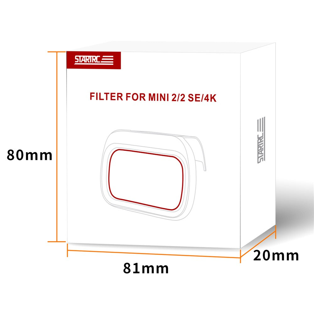 STARTRC 1143096 4Pcs / Set For DJI Mini 4K / Mini 2 SE / Mini 2 ND8 / 16 / 32 / 64 Drone Filters