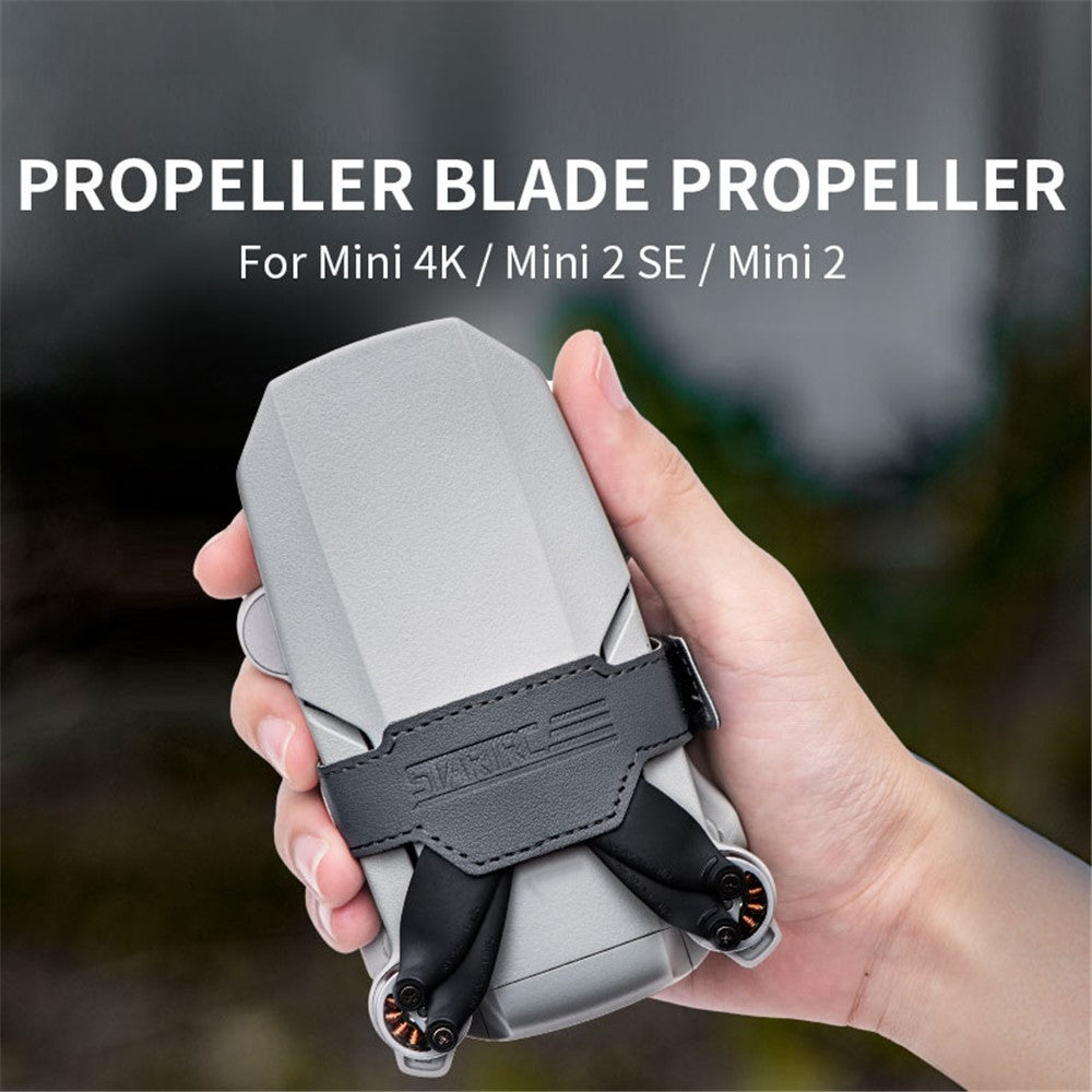 STARTRC 1143027 For DJI Mini 4K / Mini 2 SE / Mini 2 Drone Propeller Stabilizer PU Leather Fixing Strap