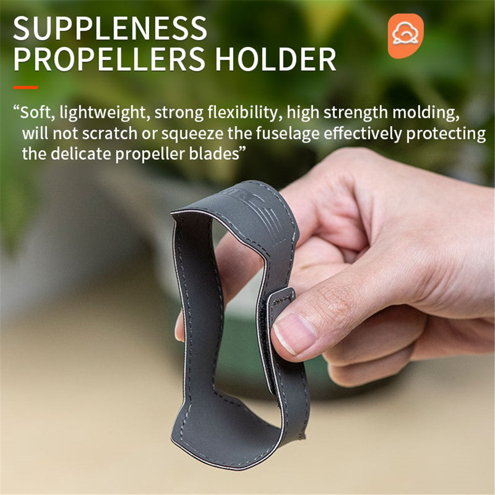 STARTRC 1143027 For DJI Mini 4K / Mini 2 SE / Mini 2 Drone Propeller Stabilizer PU Leather Fixing Strap