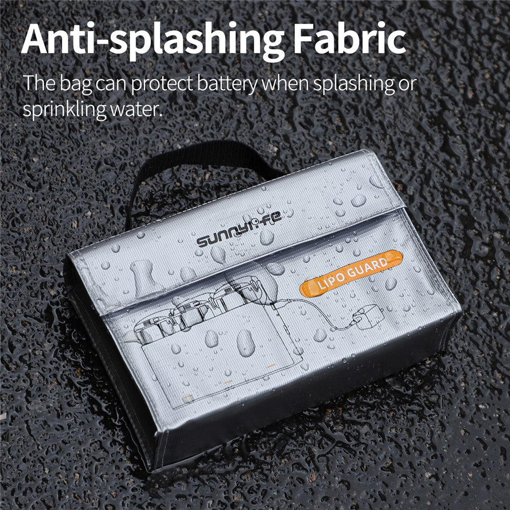 SUNNYLIFE DC830 For Drone Charging Hub Universal Lipo Battery Guard Explosion-Proof Bag