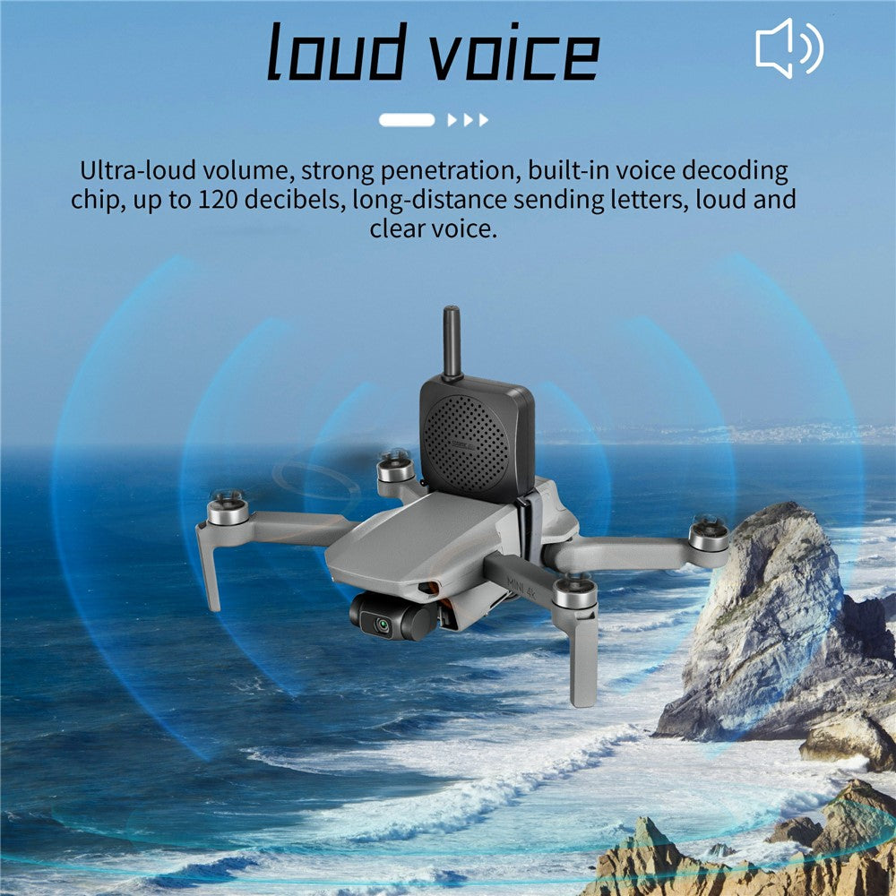 STARTRC 1139358 For DJI Mini / Air / Mavic Series Universal Drone Megaphone Wireless Portable Voice Amplifier
