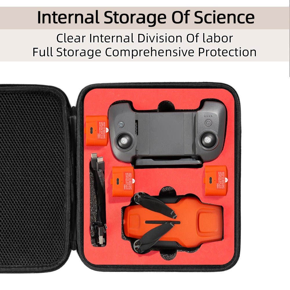 For FIMI MINI 3 Anti-Scratch Carrying Case Hardshell Handbag RC Drone Storage Bag