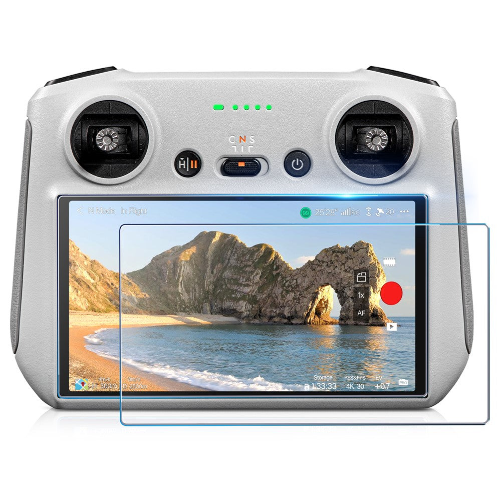 STARTRC 1144277 For DJI RC / RC 2 Remote Control Tempered Glass Film AR Transparency Enhanced Anti-Scratch Film