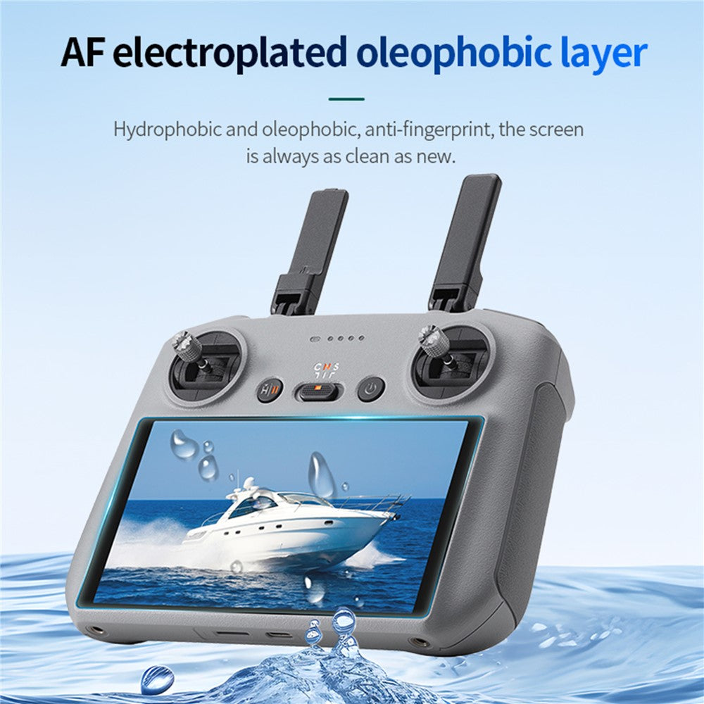 STARTRC 1144277 For DJI RC / RC 2 Remote Control Tempered Glass Film AR Transparency Enhanced Anti-Scratch Film