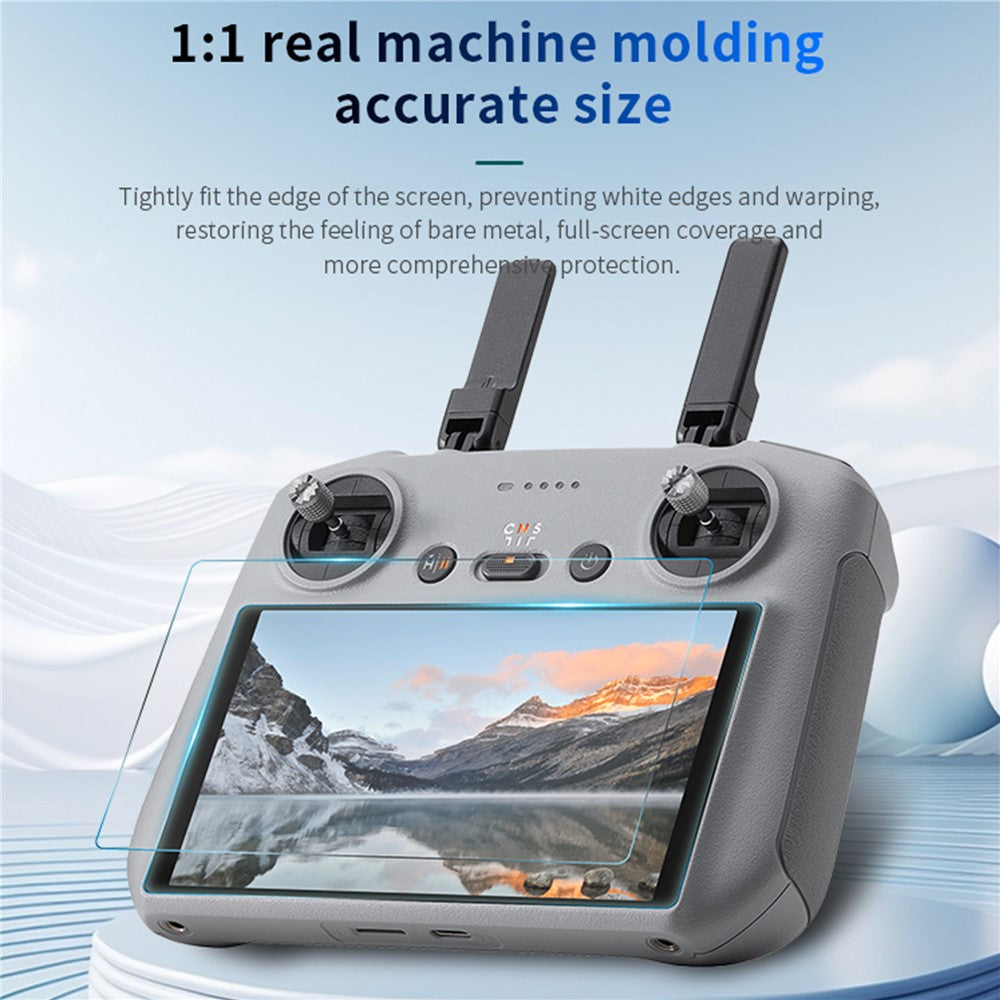 STARTRC 1144277 For DJI RC / RC 2 Remote Control Tempered Glass Film AR Transparency Enhanced Anti-Scratch Film