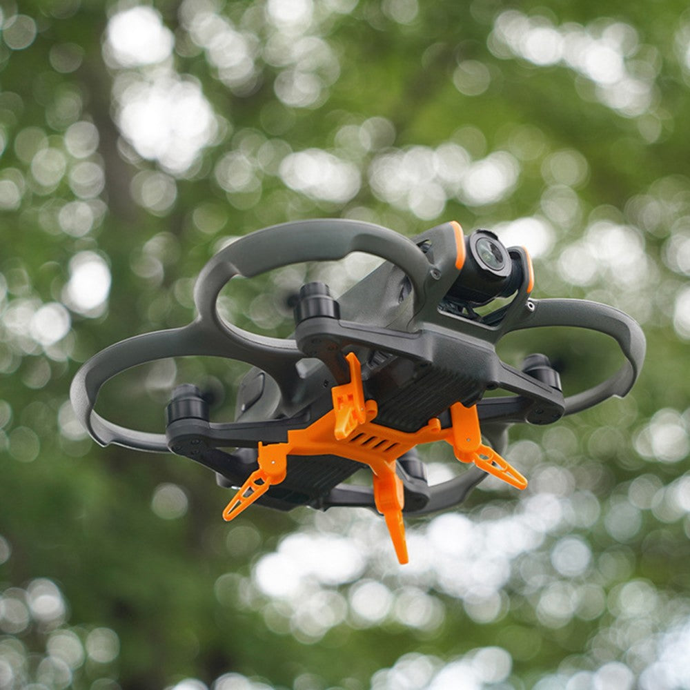 BRDRC For DJI Avata 2 Drone ABS Landing Gear Foldable Anti-Fall Heighten Landing Stand