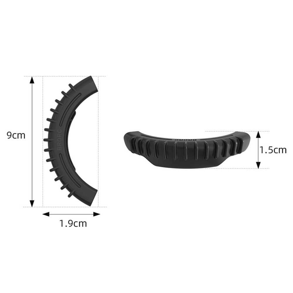 BRDRC 4Pcs / Set for DJI Avata 2 Anti-Collision Drone Propeller Guard TPU Protection Rings
