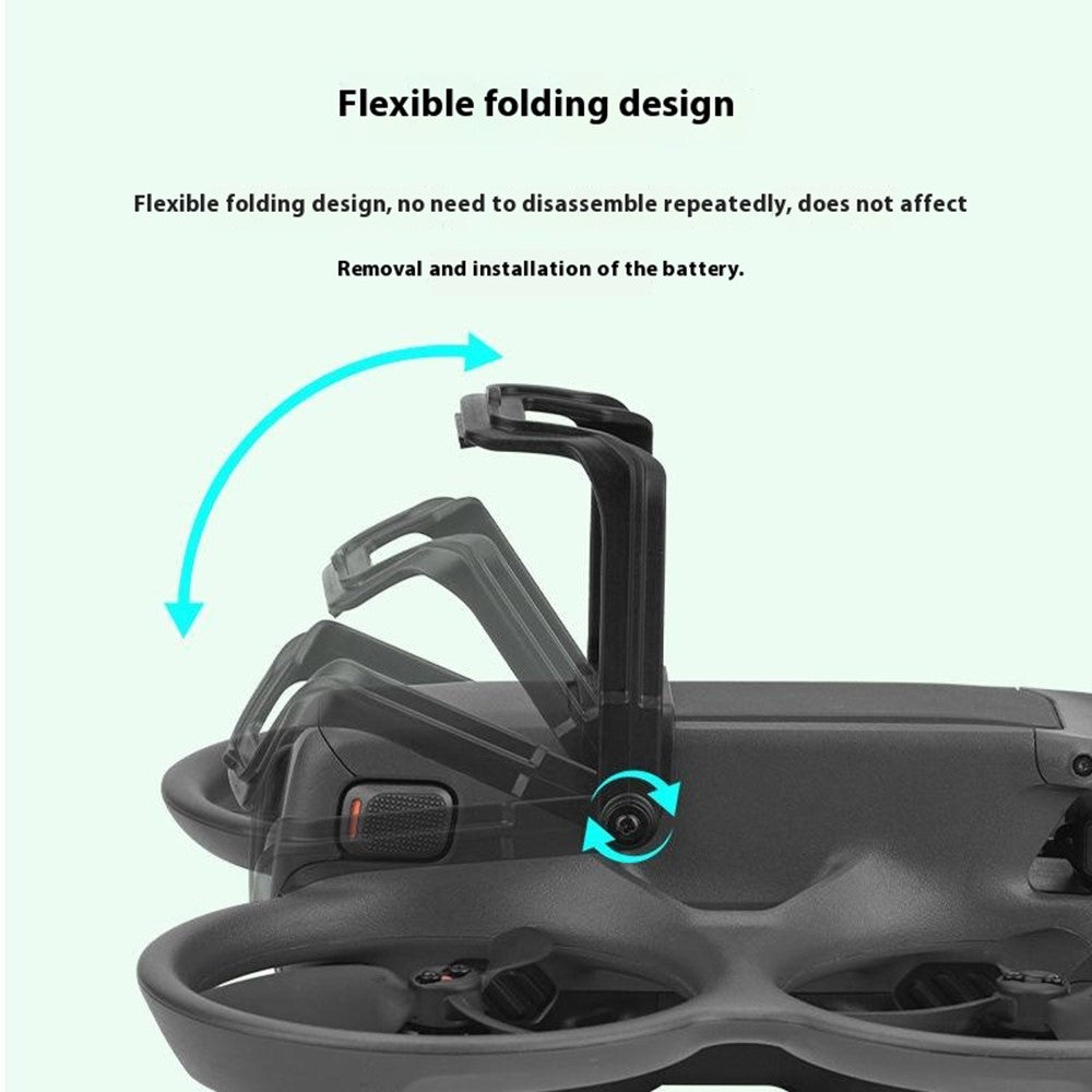BRDRC For DJI Avata 2 Drone Battery Fixing ABS Buckle Anti-Loose Fixer