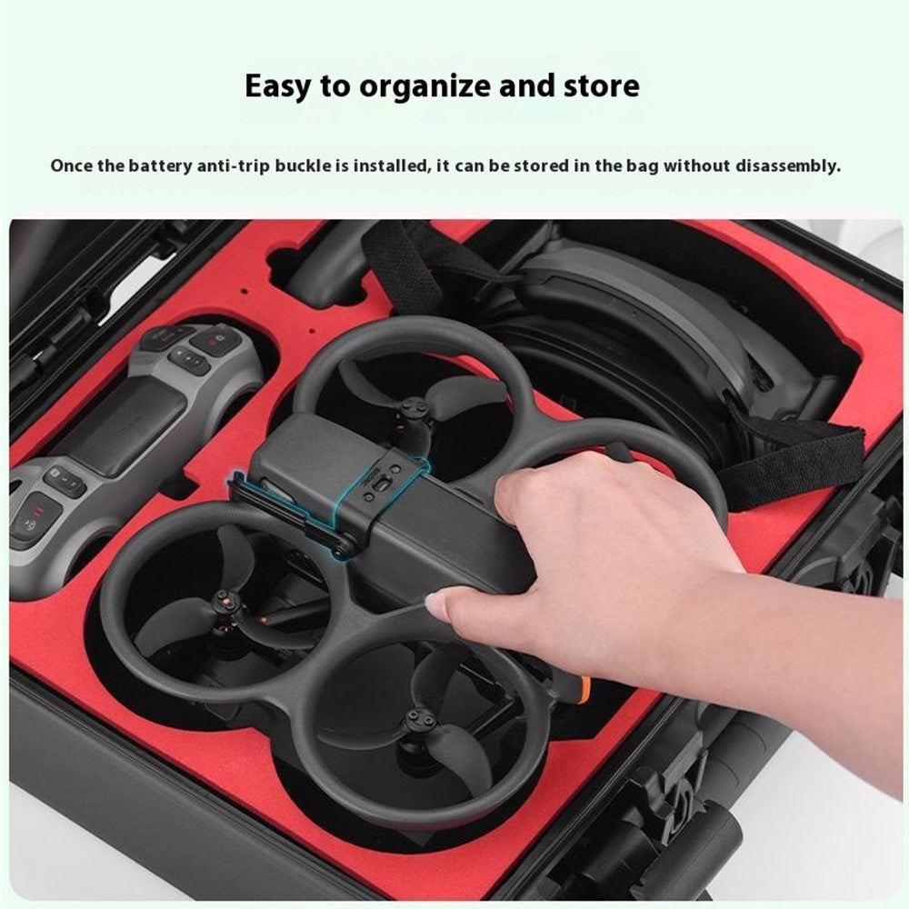BRDRC For DJI Avata 2 Drone Battery Fixing ABS Buckle Anti-Loose Fixer