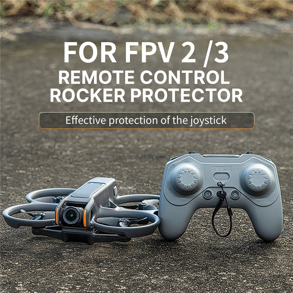 STARTRC 1144376 For DJI FPV Remote Controller 3 / 2 Drone Remote Control Joystick Cover Rocker Protector