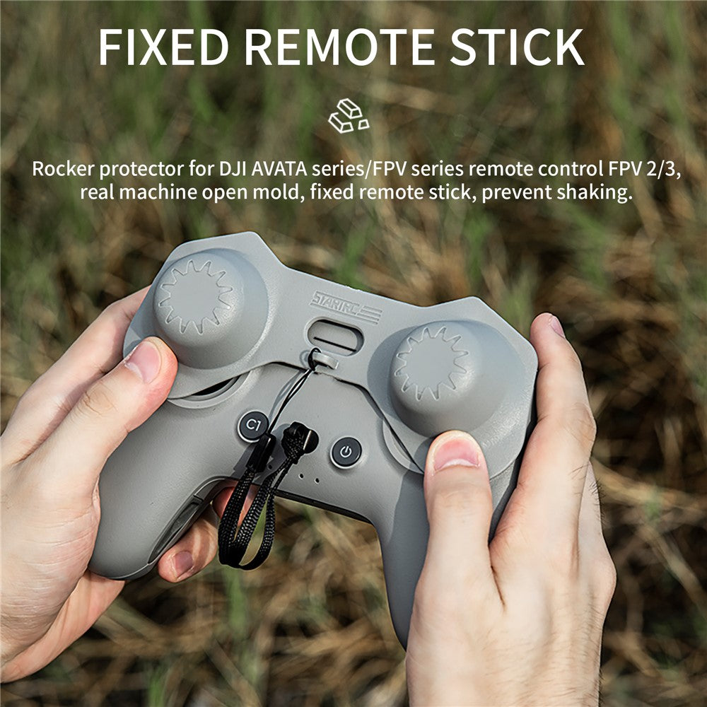 STARTRC 1144376 For DJI FPV Remote Controller 3 / 2 Drone Remote Control Joystick Cover Rocker Protector
