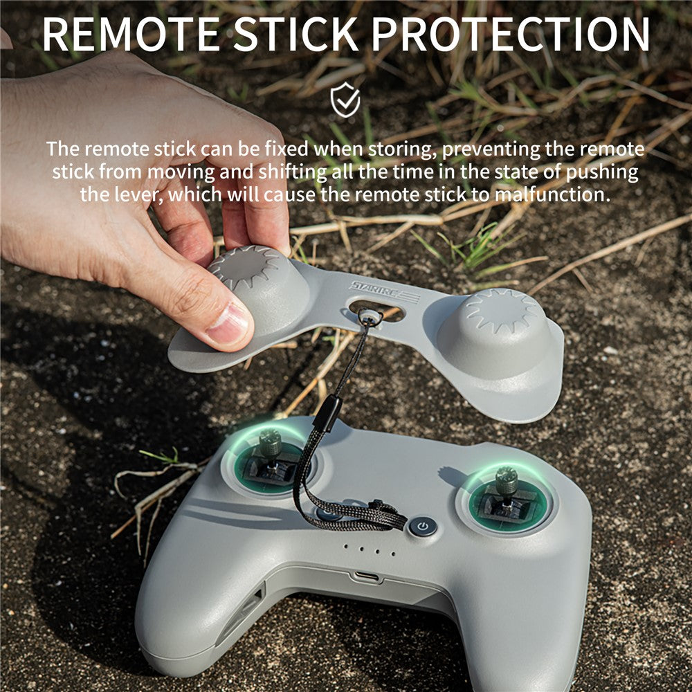 STARTRC 1144376 For DJI FPV Remote Controller 3 / 2 Drone Remote Control Joystick Cover Rocker Protector