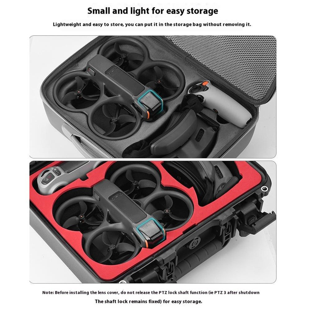 BRDRC For DJI Avata 2 Plastic Camera Lens Cap Guard Drone Gimbal Protector Case