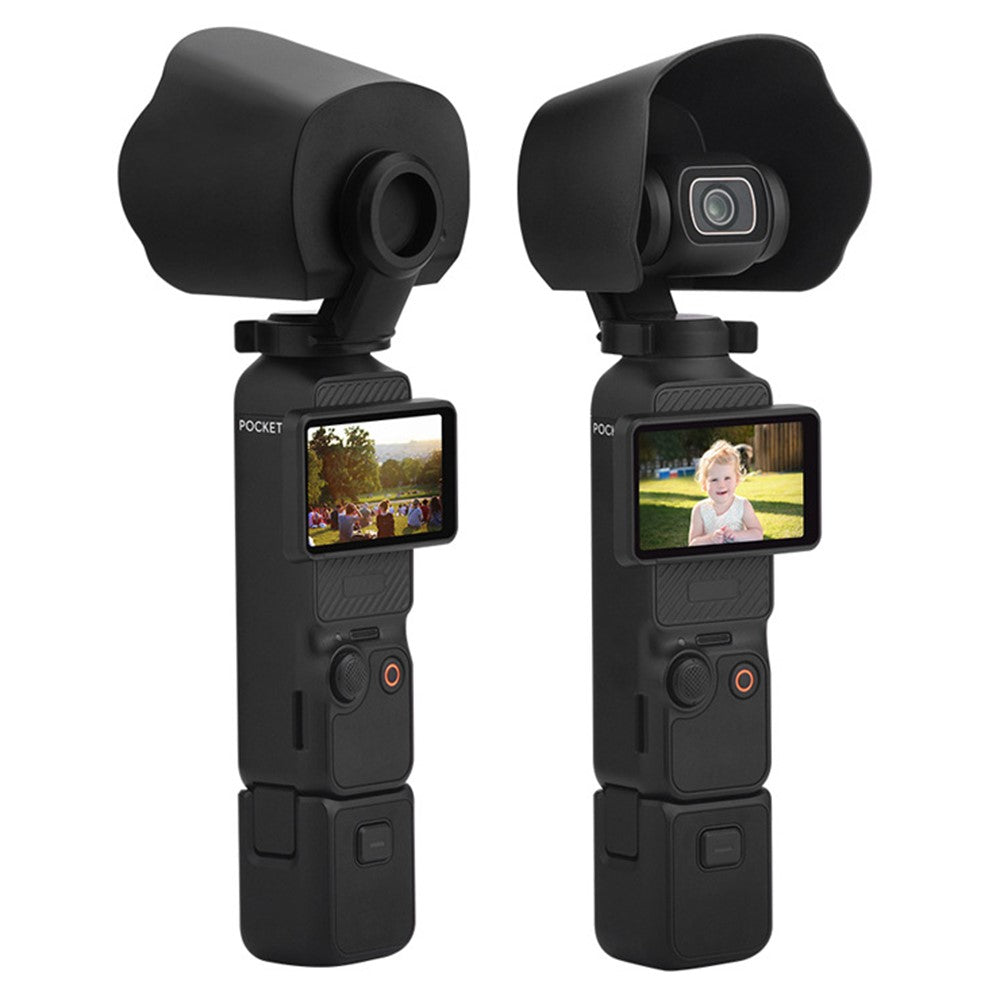 BRDRC For DJI Osmo Pocket 3 Lens Hood Anti-Glare Protection Sunshade Gimbal Camera Accessories