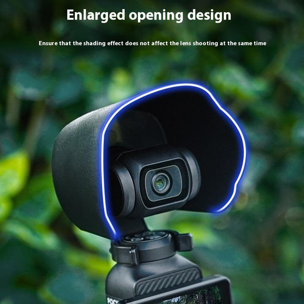 BRDRC For DJI Osmo Pocket 3 Lens Hood Anti-Glare Protection Sunshade Gimbal Camera Accessories