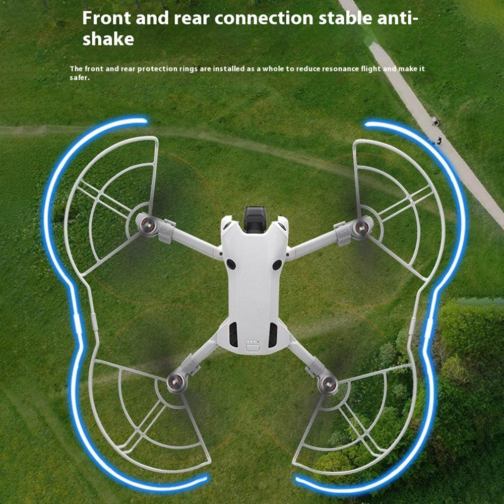 BRDRC For DJI Mini 4 Pro Propeller Protector Ring Drone Blade Guard Protective Cover