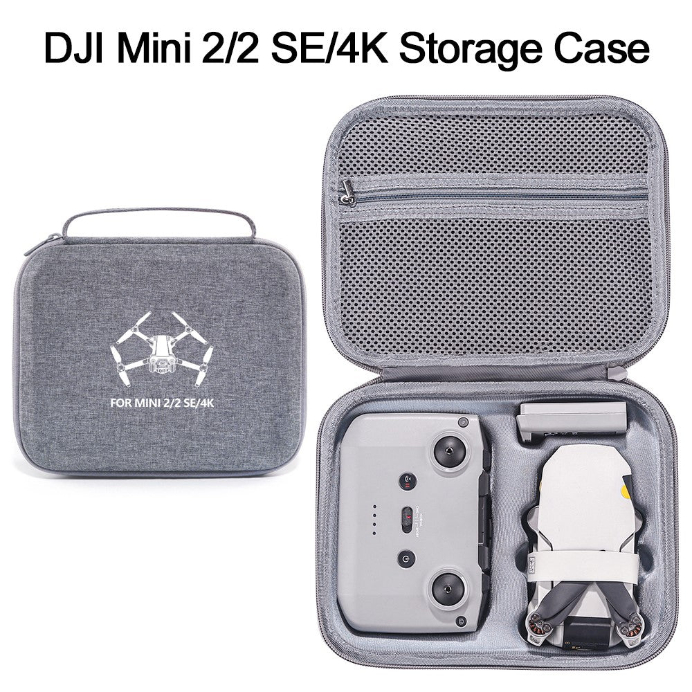For DJI Mini 4K / Mini 2 SE / Mini 2 Storage Bag Shockproof EVA Drone Carrying Case