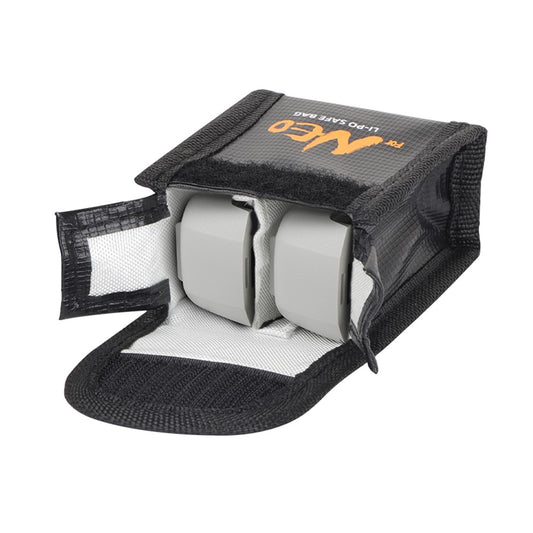 SUNNYLIFE NE-DC849 2-Battery Storage Bag for DJI Neo Drone Battery Explosion-Proof Carrying Case