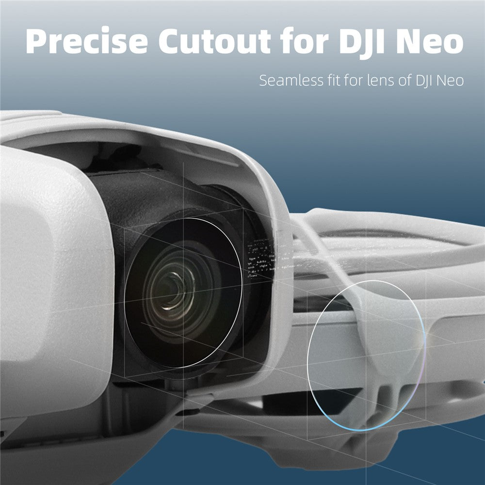 SUNNYLIFE NE-BHM861 2Pcs For DJI Neo Drone Gimbal Lens 9H Tempered Glass Screen Protector