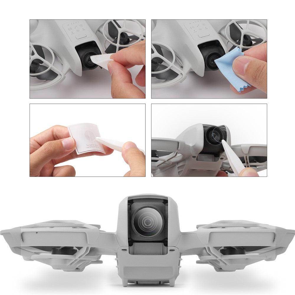 SUNNYLIFE NE-BHM861 2Pcs For DJI Neo Drone Gimbal Lens 9H Tempered Glass Screen Protector