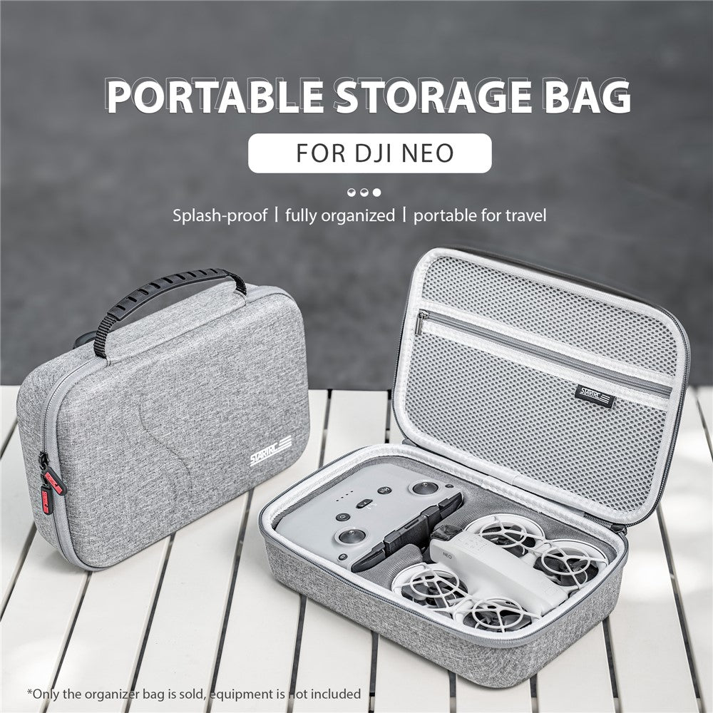 STARTRC 1150209 Portable PU Carrying Case for DJI Neo Drone, Single Battery Version