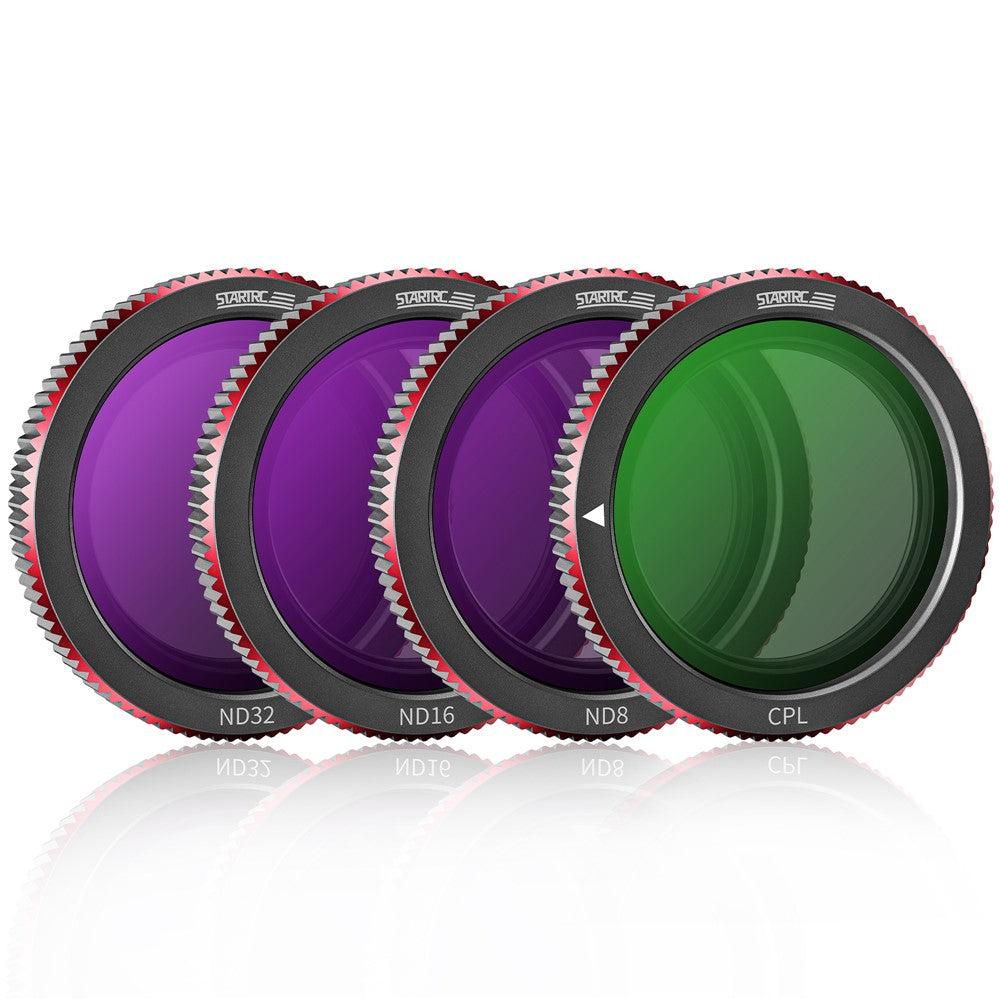 STARTRC 1151596 4Pcs / Set For DJI Neo CPL ND8 ND16 ND32 Optical Glass Drone Lens Filters