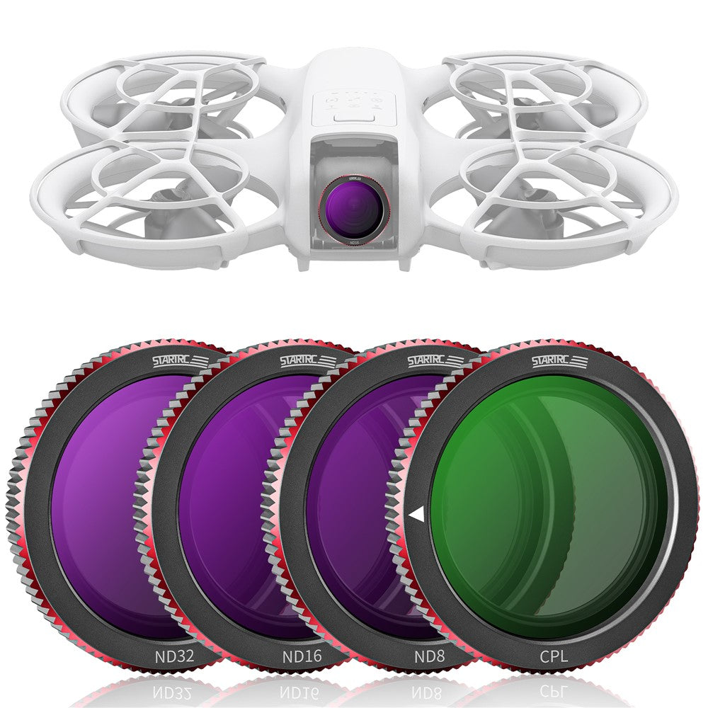 STARTRC 1151596 4Pcs / Set For DJI Neo CPL ND8 ND16 ND32 Optical Glass Drone Lens Filters