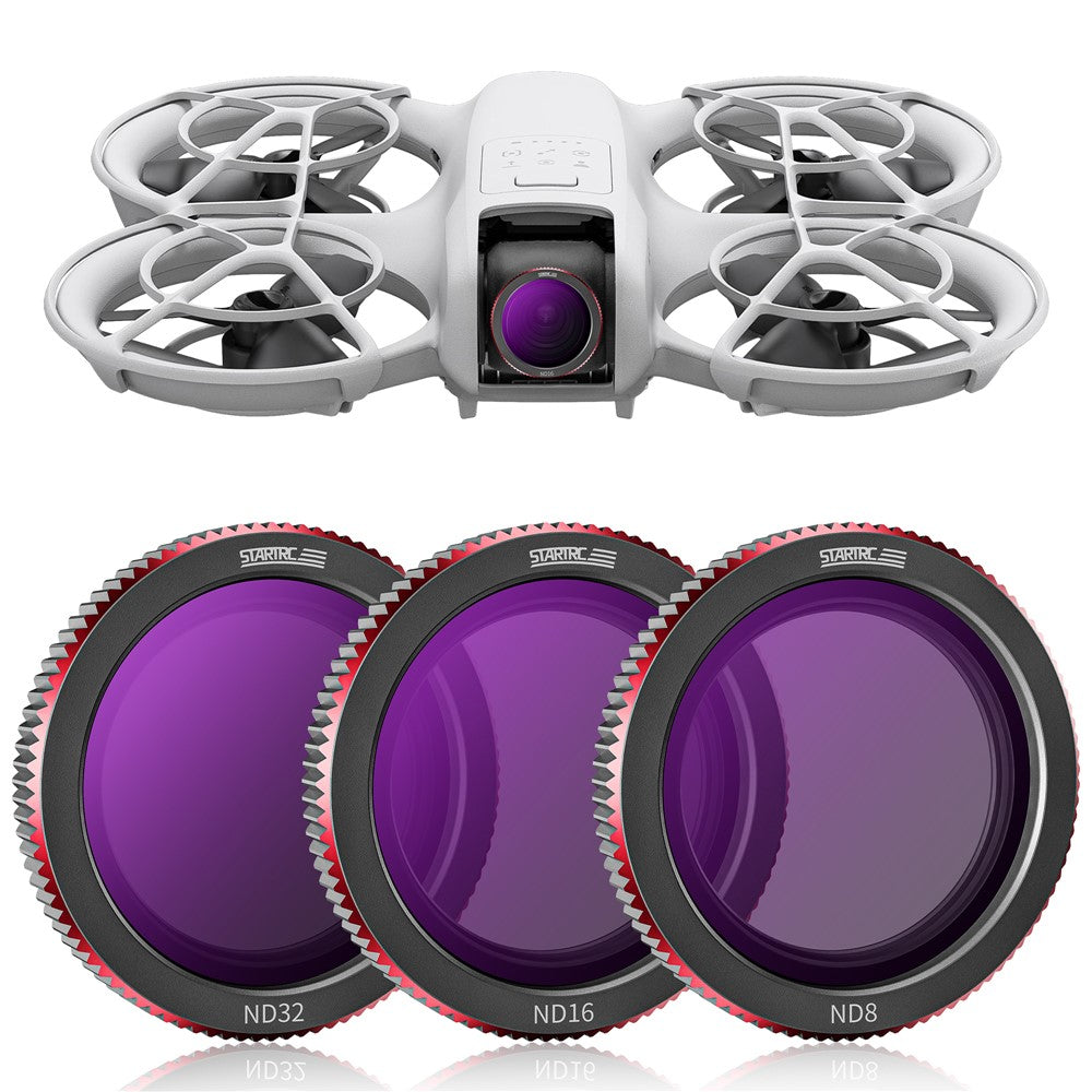 STARTRC 1151572 3Pcs / Set For DJI Neo ND8 ND16 ND32 Optical Glass Drone Lens Filters