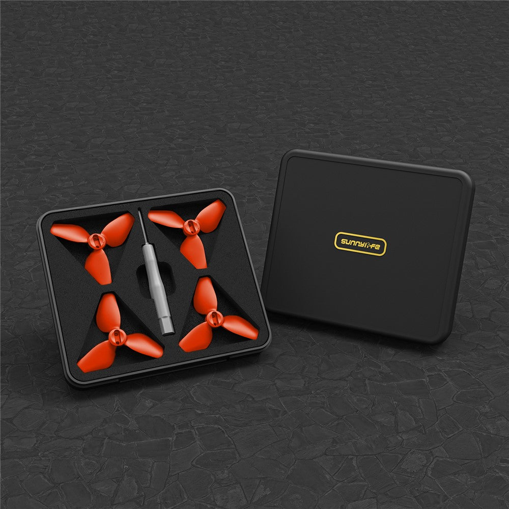 SUNNYLIFE NE-SN891 2 Pairs Propellers + Storage Box Repair Set for DJI NEO RC Drone