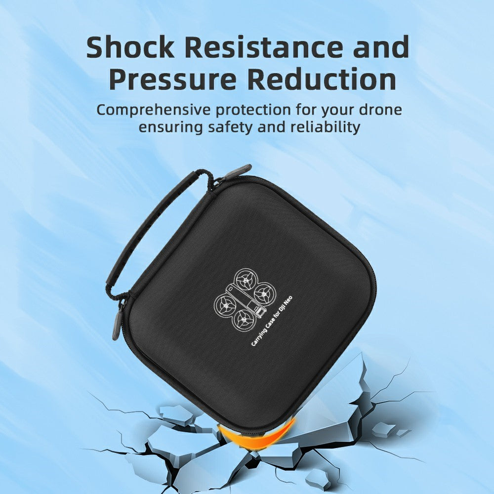 BRDRC For DJI Neo Drone Carrying Case Portable Storage Bag with Shoulder Strap
