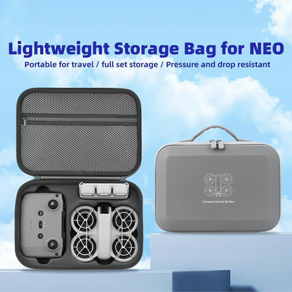 BRDRC For DJI Neo Drone Protective Case Crossbody Portable Storage Bag with Shoulder Strap