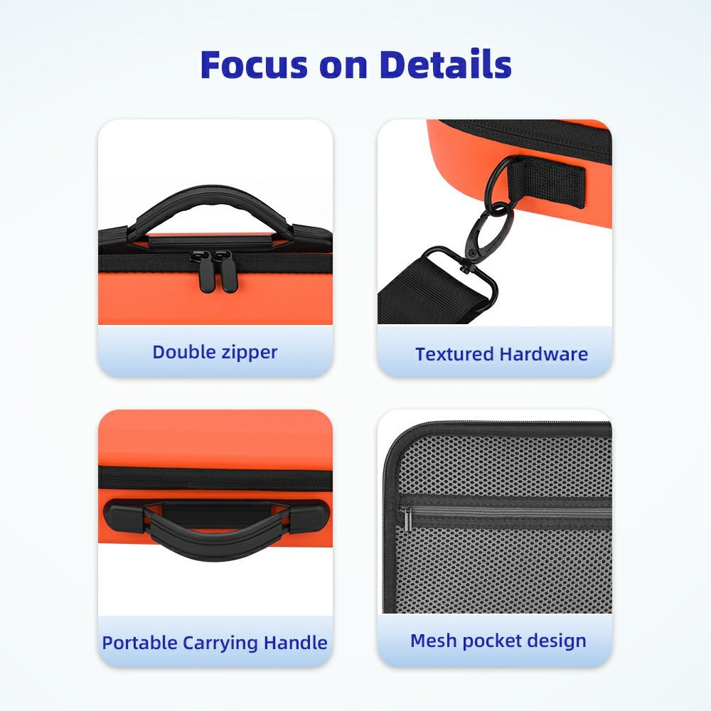 BRDRC For DJI Neo Drone Protective Case Crossbody Portable Storage Bag with Shoulder Strap