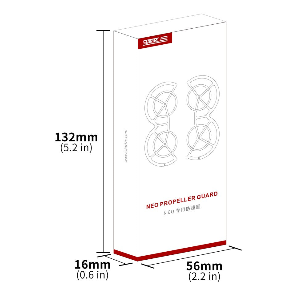 STARTRC For DJI Neo Propeller Protector RC Drone TPU Propeller Guard Protective Ring