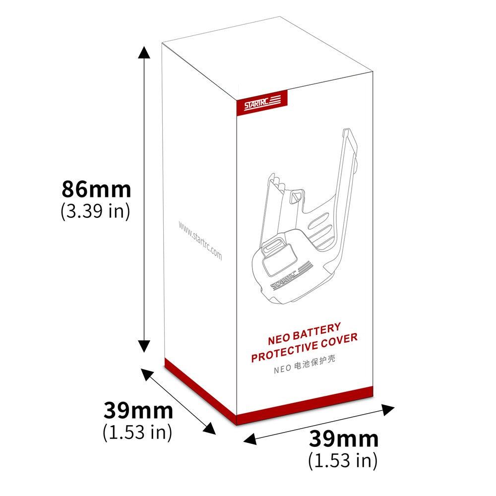 STARTRC 1150537 For DJI Neo Battery Protective Cover Plastic Drone Landing Gear