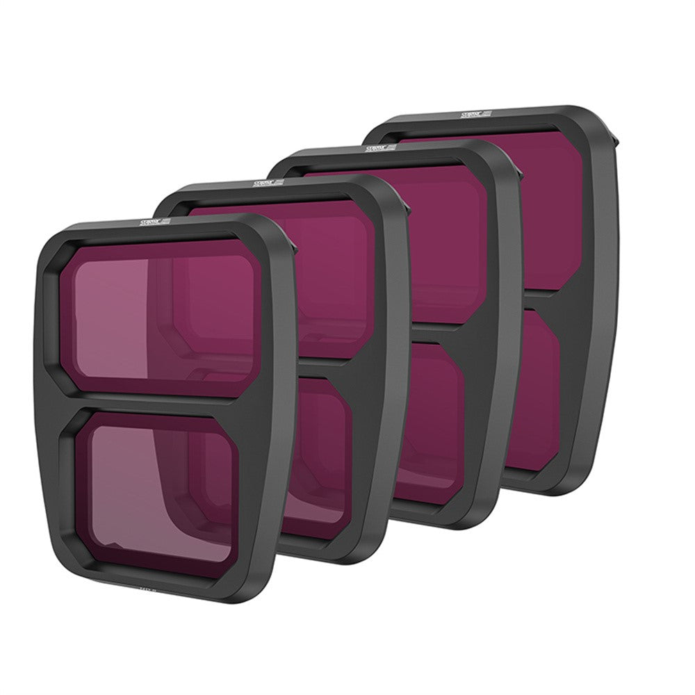 STARTRC 1154733 4Pcs / Set For DJI Air 3S HD Optical Glass ND16 / 64 / 256 + CPL Drone Filters