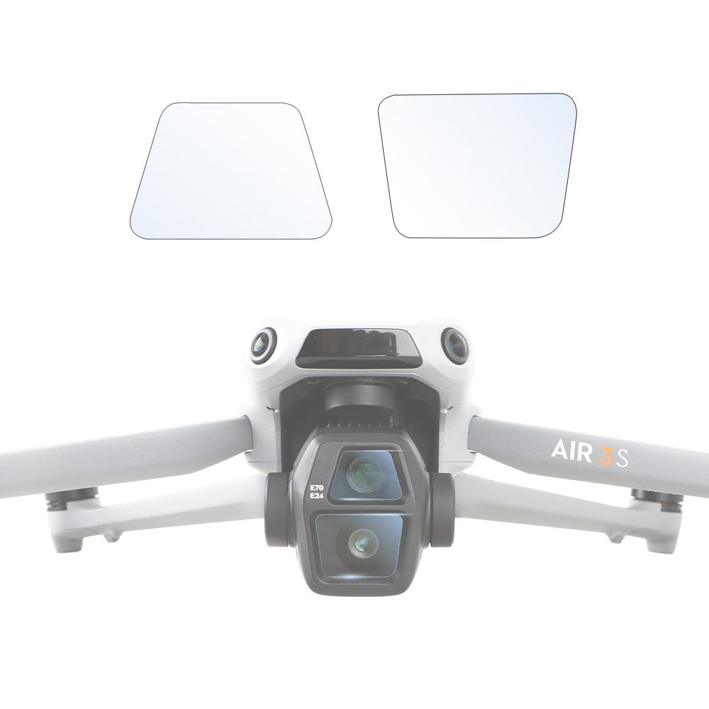 SUNNYLIFE 1 Set For DJI Air 3S Anti-Scratch Drone Tempered Glass Film HD Screen Protector