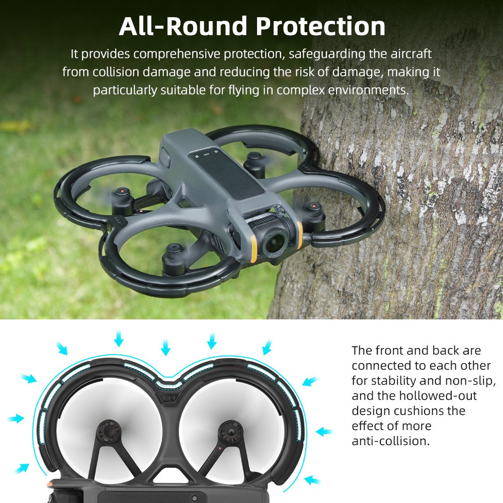 BRDRC Propeller Guard Protector for DJI Avata 2 Drone Protective Bumper Anti-Collision Accessories