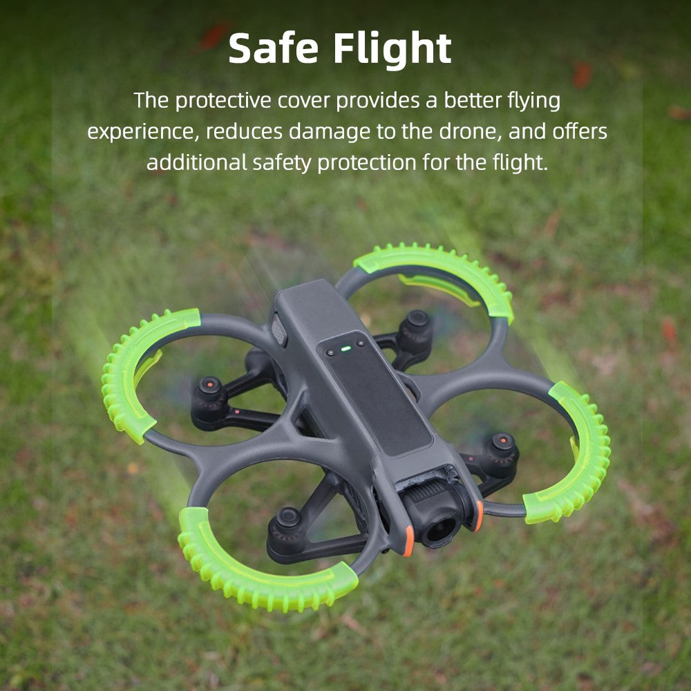 BRDRC 4Pcs / Set Protective Bumper for DJI Avata 2 Propeller Guard Protector Anti-Collision Drone Accessories